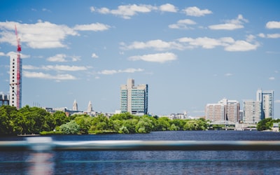 Boston city skyline